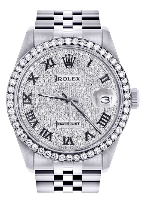 men rolex watch with diamonds|Rolex full diamond original.